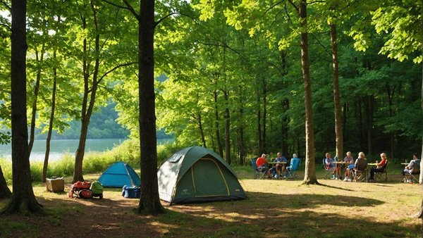 Camping nature dordogne : vivez l'expérience du camping à bazange