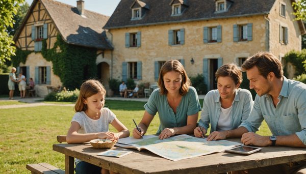 Comment organiser des vacances en famille en indre loire ?