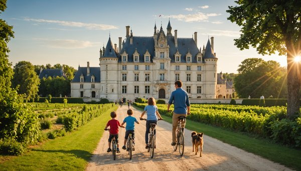 Idees de sejour en famille autour des chateaux de la loire