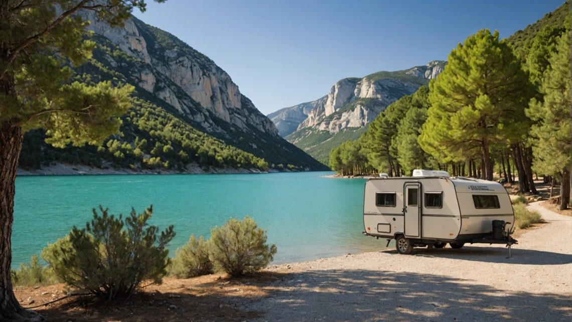 Découvrez le camping Esparron de Verdon au bord du lac