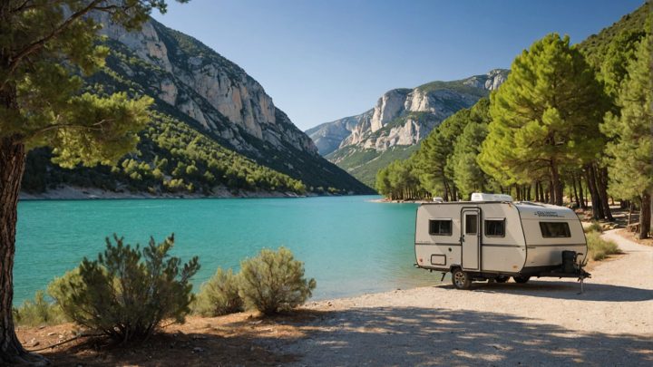 Découvrez le camping Esparron de Verdon au bord du lac